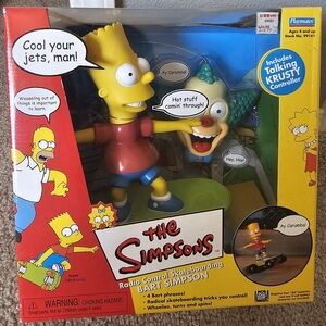 Radio Control Skateboarding Bart Simpson in Original Packaging